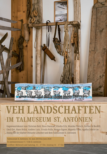 Plakat Ausstellung Vehlandschaften